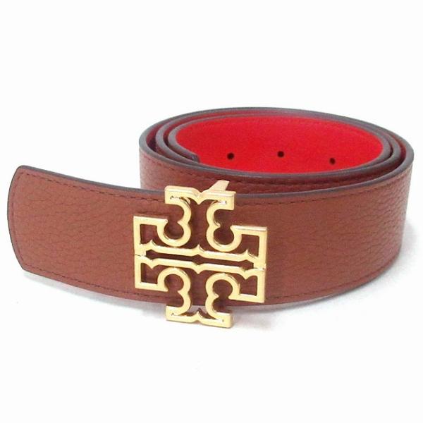 【並行輸入品】TORY BURCH トリバーチ アウトレット ベルト レザー ゴールドロゴ  レディ...