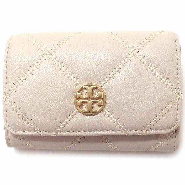 【並行輸入品】TORY BURCH トリバーチ アウトレット ウィラ キルティング 名刺入れ 二つ折...