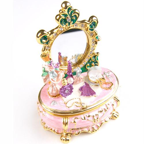 【ジュエリーボックス】 ピンクドレッサー ジュエリーボックス 2551