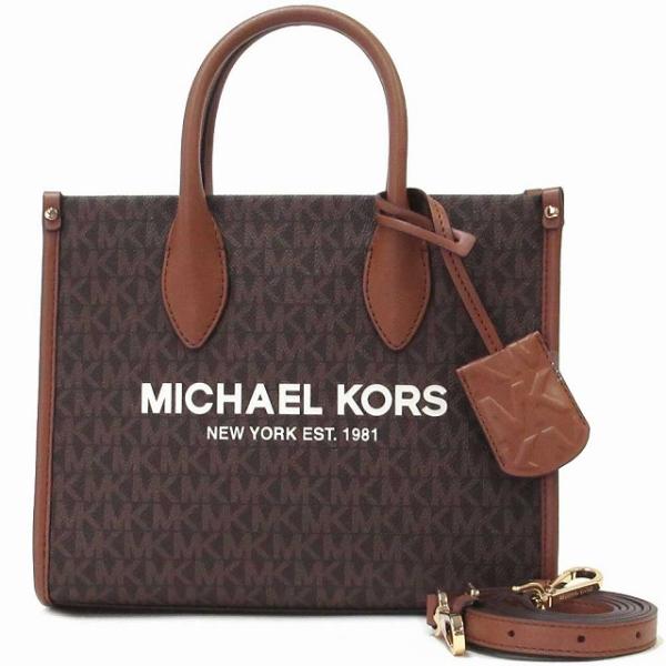 MICHAEL KORS マイケルコース アウトレット シグネチャー ミレラ スモール ショッパー ...