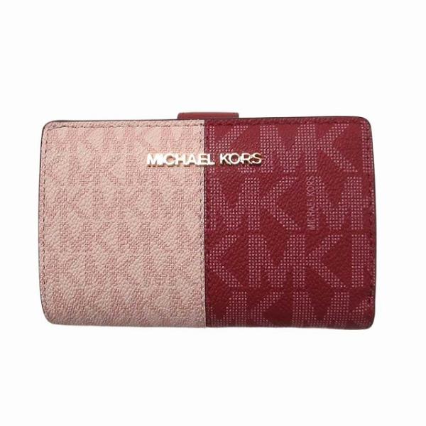 【並行輸入品】MICHAEL KORS アウトレット 財布 二つ折り財布 ジェット セット トラベル...