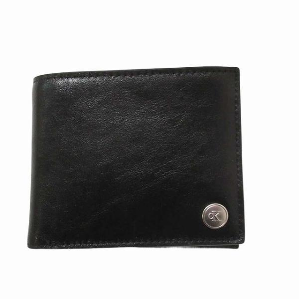 【並行輸入品】Calvin Klein カルバンクライン アウトレット 財布 ロゴ 二つ折り財布 ウ...