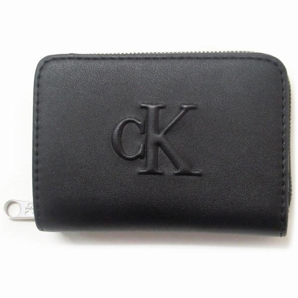 【並行輸入品】Calvin Klein Jeansカルバンクライン アウトレット サイフ ラウンドフ...