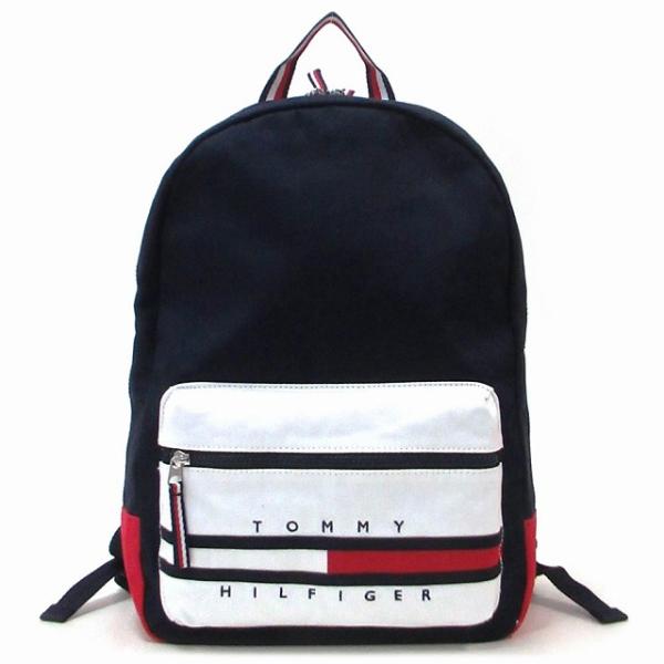 【並行輸入品】TOMMY HILFIGER トミーヒルフィガー リュック バッグ Gino カラーブ...