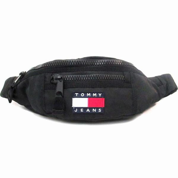 【並行輸入品】トミー ヒルフィガー ウエストポーチ ボディバッグ  AM0AM07079 BK BD...