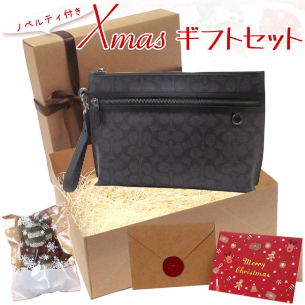 【並行輸入品】クリスマス ギフトセット コーチ 財布 COACH アウトレット メンズ シグネチャー...