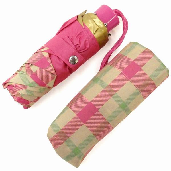 【並行輸入品】コーチ カサ COACH アウトレット UVカット 晴雨兼用  プレイド プリント ミ...