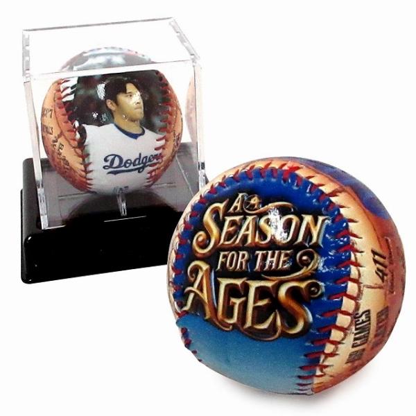 【並行輸入品】大谷翔平 ボール ドジャース ロゴボール 記念デザイン 「Season for the...