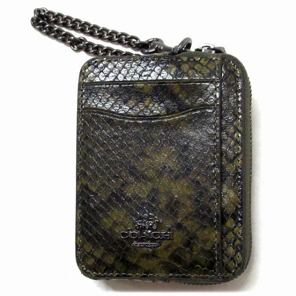 【並行輸入品】コーチ COACH アウトレット ジップ カード ケース パッチワーク アンド スネー...
