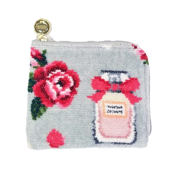 FEILER フェイラー  ハンカチ　エターナルヒロイン ミニポーチ　ETH-242002　シルバー...