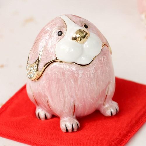 【ジュエリーボックス】【干支シリーズ】いぬ（戌） ジュエリーボックス　EX4721