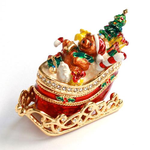 【ジュエリーボックス】マロンのゆきぞり ジュエリーボックス EX4961