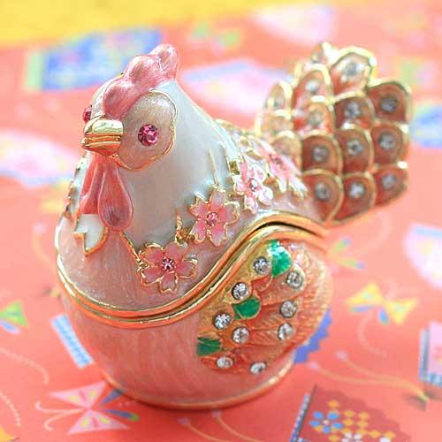 【ジュエリーボックス】 はなことり　ジュエリーボックス EX5771 n61018