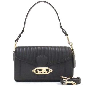 コーチ バッグ ショルダー COACH アウトレット レザー スモール ジェイド リニア キルティング ショルダーバッグ  2733 IMBLK n201101｜selectag