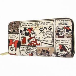 Kate spade ケイトスペード アウトレット Disnyコラボ ミッキー ミニー クラシック コミック ジップアラウンド 長財布 K9327960｜selectag