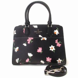 Kate spade ケイトスペード アウトレット マディソン フローラル ワルツ ミディアム サッチェル ショルダーバッグ KF440 001 n240221｜selectag