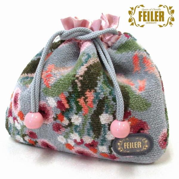 【並行輸入品】FEILER フェイラー 巾着 小物入れ ポンポネットローズ 限定デザイン MR  P...