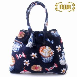 FEILER miffy コラボ　手付き巾着バッグ　ミニバッグ　花柄　新品未使用 フェイラー 巾着バッグのおすすめ人気商品一覧 通販 - Yahoo