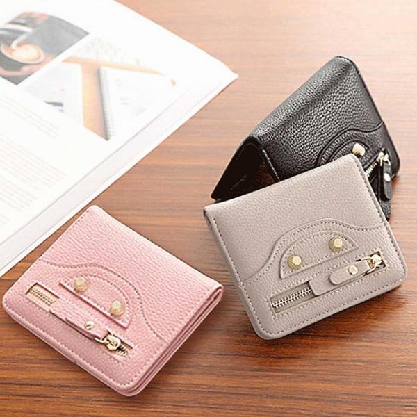 アジェ　ミニウォレット　財布　コンパクト　お洒落なデザイン