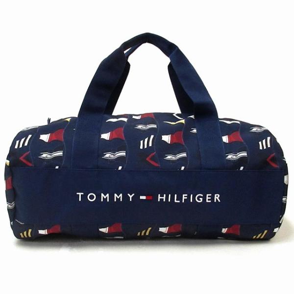 【並行輸入品】TOMMY HILFIGER トミーヒルフィガー ボストンバッグ オールオーバー セー...
