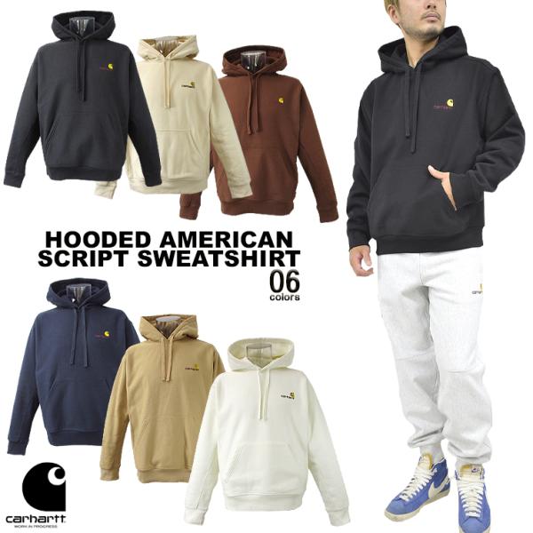 carhartt カーハート アメリカンスクリプトスウェットフーディ 「HOODED AMERICA...