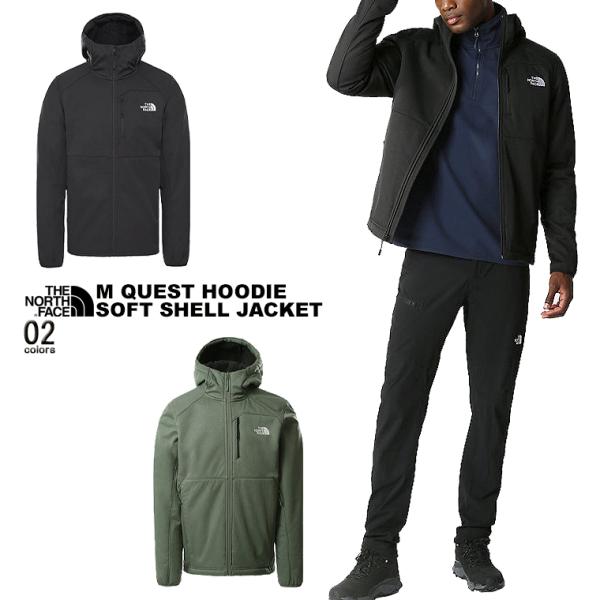 THE NORTH FACE ノースフェイス クエストフーディソフトシェルジャケット 「M QUES...