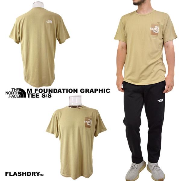 THE NORTH FACE ノースフェイス ファンデーショングラフィックショートスリーブTシャツ ...