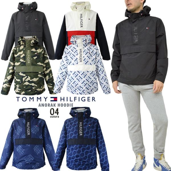 TOMMY HILFIGER トミーヒルフィガー アノラックパーカー ウインドブレーカー 通気性 軽...