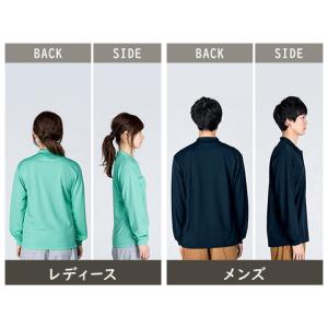 ポロシャツ 長袖 メンズ レディース 大きいサ...の詳細画像3