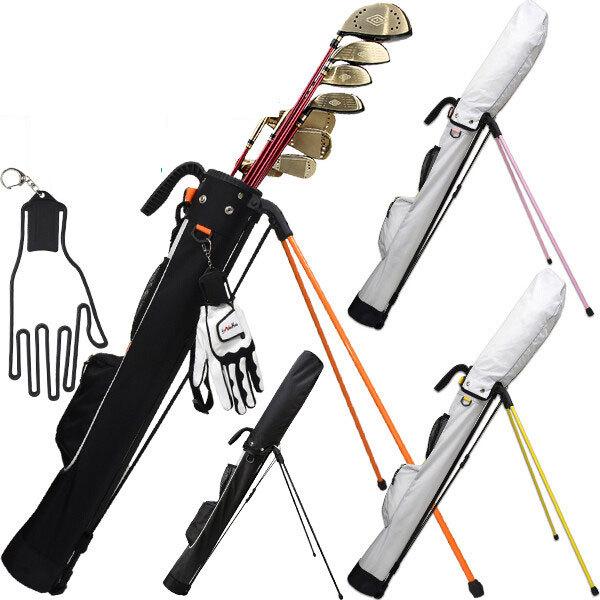 ゴルフクラブケース ゴルフバック ゴルフバッグ グローブハンガー付き セルフスタンド大容量 軽量 ク...