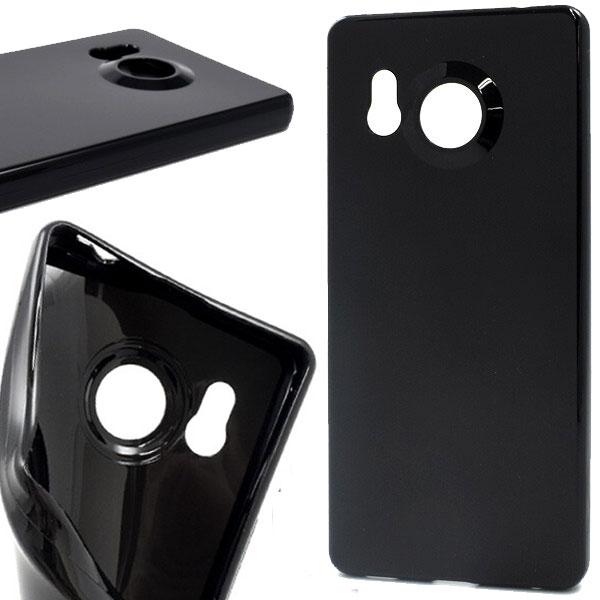 AQUOS R8 ケース ソフトケース おしゃれ Aquos r8 カバー ブラック ケース Aqu...