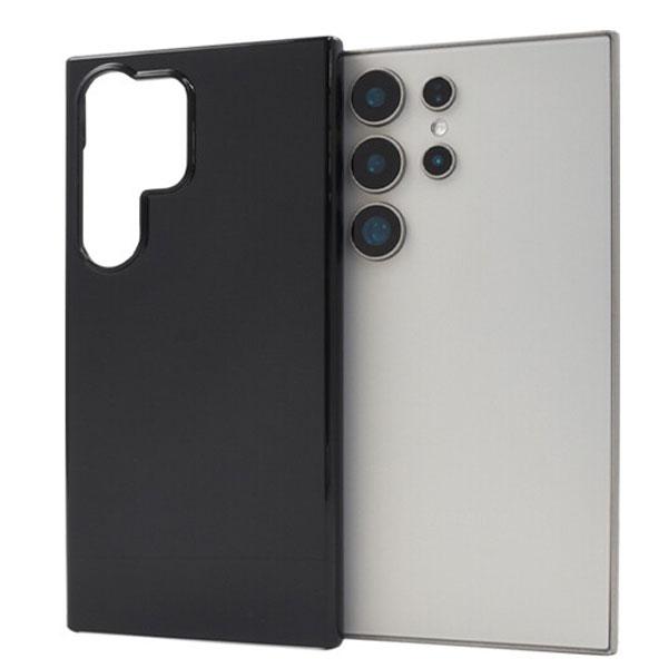 Galaxy S24 Ultra ケース ハード ブラックケース 背面ケース SC-52E/SCG2...