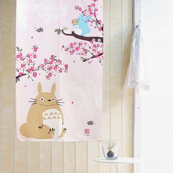 ジブリ となりのトトロ のれん 85×150cm 暖簾 日よけ タペストリー 目隠し トトロ ジブリ...