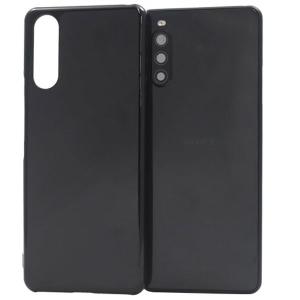 Xperia 10 II ケース ハードケース 黒 ブラック エクスペリアテン