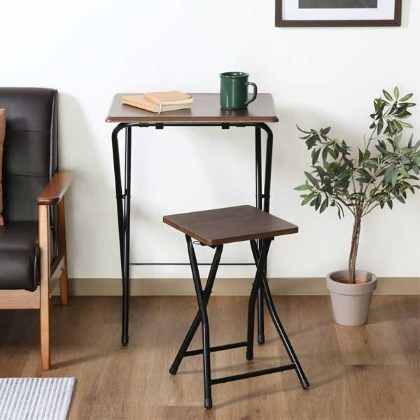 送料無料 テーブル チェアセット コンパクトテーブルチェアーセット 椅子 イス テーブル 折りたたみ...