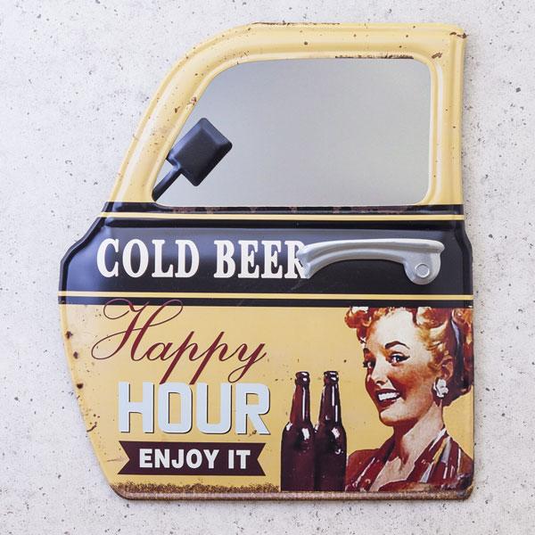 ドアミラー 鏡 ミラー おしゃれ リビング スタジオ カーミラー アンティーク 省スペース 壁面ミラ...