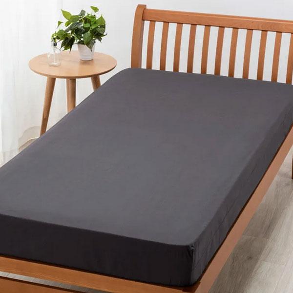 西川 ボックスシーツ クイックシーツ シングル 洗える 肌に優しい ブロード生地 装着簡単でずれにく...