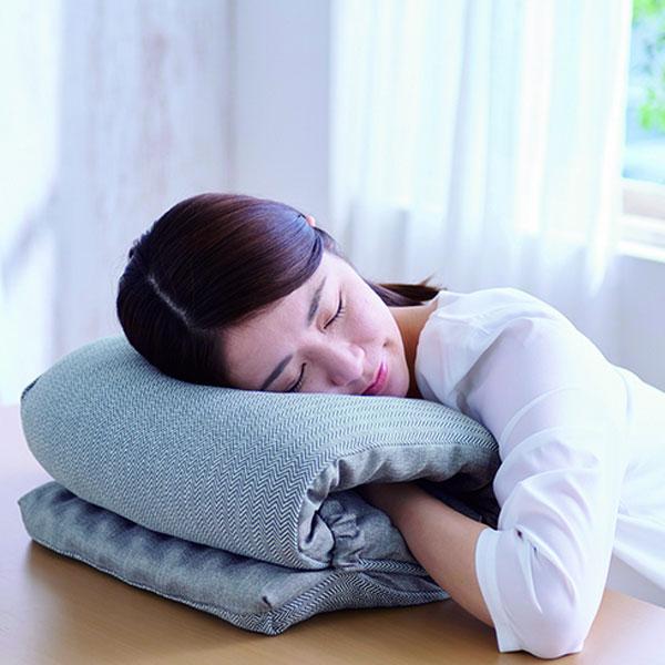 西川 パワーナップピロー こねむり ロール 昼寝枕 3way 35×85×5cm 1個 kuruku...