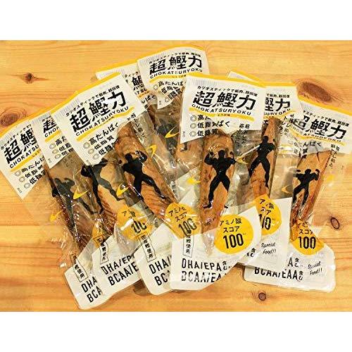 超鰹力 ちょうかつおりょく しょうが味 高たんぱく 低脂質 低糖質 カツオ スティック 10個セット