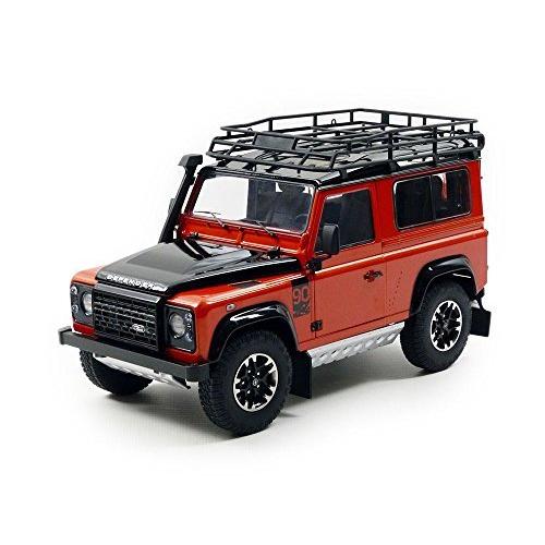 京商オリジナル 1/18 ランドローバー ディフェンダー アドベンチャー オレンジ 完成品