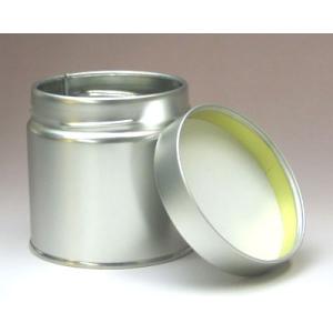 スクリュー缶 Aタイプ（直径7.6cm×高さ7.5cm） シルバー