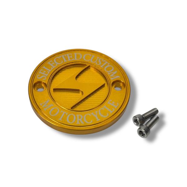 SCMオリジナル　ポイントカバー　M8用　ゴールド