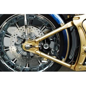 【SCMオリジナル】ソフテイルリアキャリパーサポート 06-07年 200ワイド用