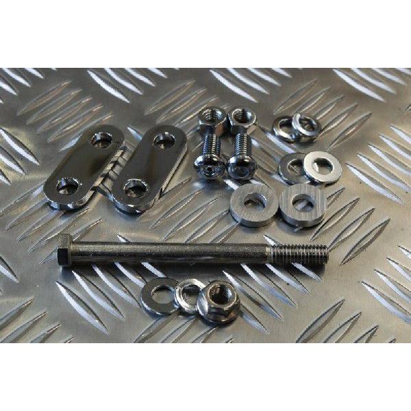 タンクアッパーキット クロームメッキ 30mm