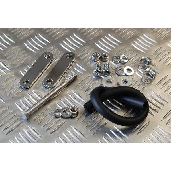 タンクアッパーキット クロームメッキ 60mm