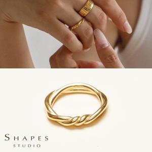 SHAPES STUDIO（シェイプス スタジオ）リング Braided Twist Ring｜selectfine