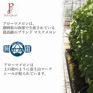マスクメロン 静岡 アローマメロン 化粧箱入り...の詳細画像5