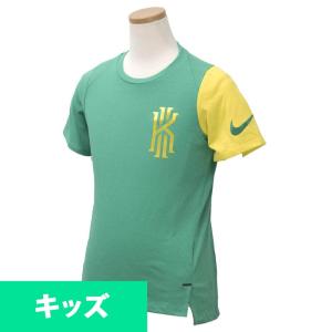 ナイキ カイリー/NIKE KYRIE カイリー・アービング キッズ Tシャツ 半袖 グラフィック グリーン 844316-324 レアアイテム【OCSL】｜selection-basketball