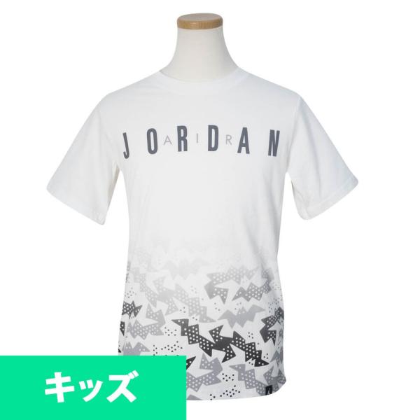 ジョーダン/JORDAN キッズ Tシャツ 半袖 レトロ 13  ホワイト 9S3973-001【O...