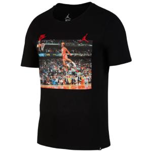 ジョーダン/JORDAN Tシャツ ダンク ジャンプマン ブラック AJ1406-010｜selection-basketball